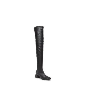 Cizme dama  SA26196C0HTT0000, Piele ecologica, 39 EU, Negru