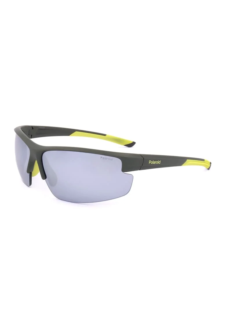 Ochelari de soare biker cu lentile polarizate, Gri inchis