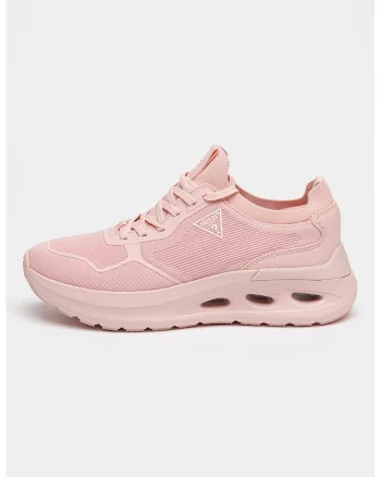 Pantofi sport cu talpa masiva, Roz pastel