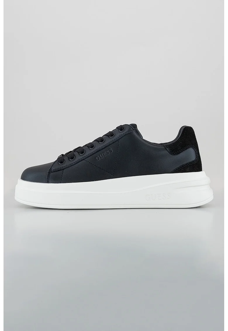 Pantofi sport de piele Elbina, Negru