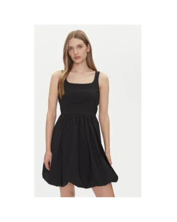 Rochie de vara dama  15350930, Bumbac/Poliester, XL INTL, Negru