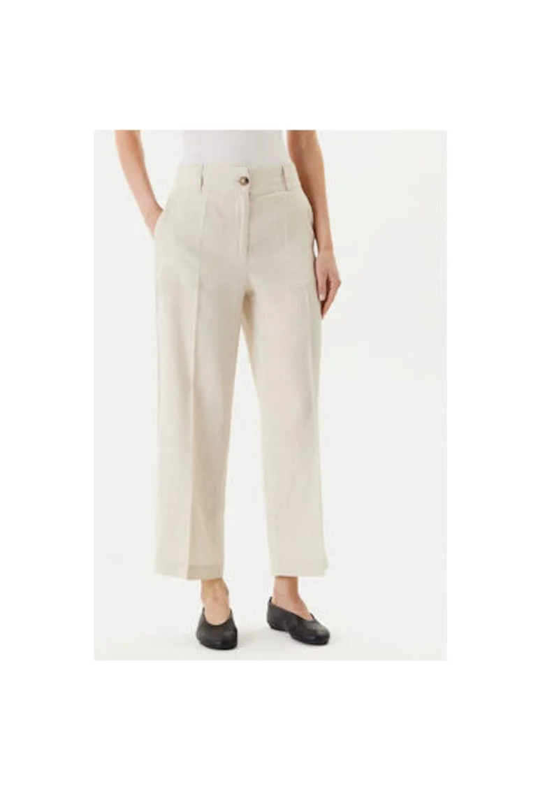 Pantaloni dama  4AGHDF06R, Bej