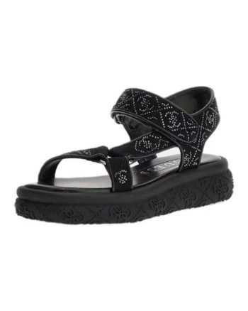 Sandale dama  Sintetic, Negru,
