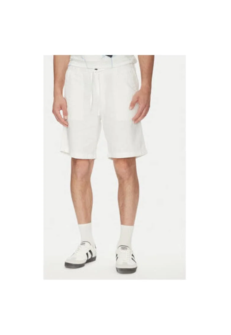 Pantaloni scurti barbati Jack Jones, 12274968, Bumbac/In, XS INTL, Alb
