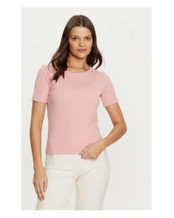 Tricou uni cu maneci scurte