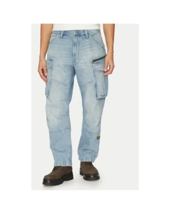 Pantaloni barbati G Star Raw, D26149-D788, Bumbac, Albastru, Albastru