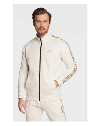 Hanorac slim fit cu fermoar