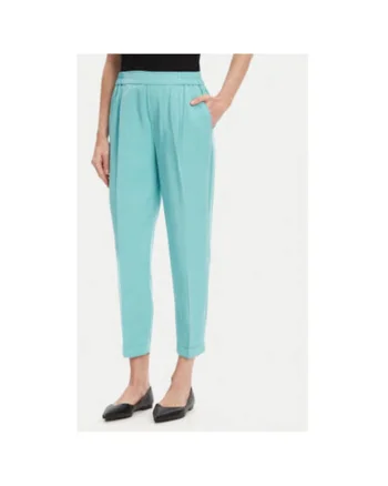 Pantaloni dama  4Y09DF079, Lyocell, Verde, Verde