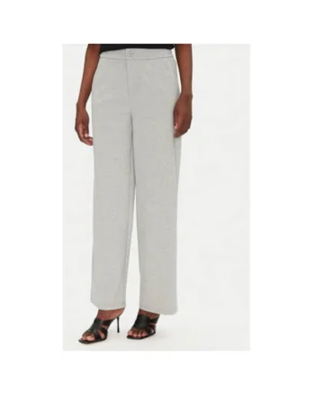 Pantaloni dama  20615134, Poliester/Viscoza, Gri, Gri