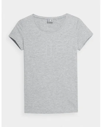 Tricou dama,  302882298, Bumbac, Gri
