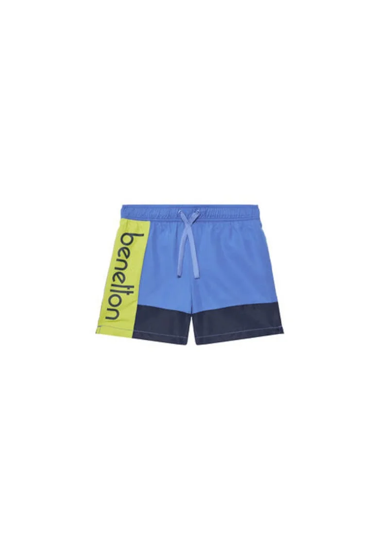 Pantaloni scurti de baie baieti  5JD00X00S, Poliester, Albastru, Albastru