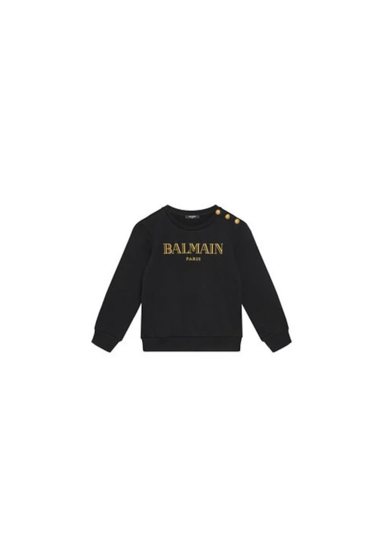 Bluza fete  BV4B10-Z0081, Bumbac, 10 ani, Negru