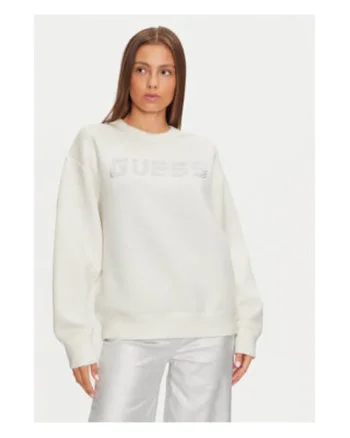 Bluza sport cu logo si maneci cazute