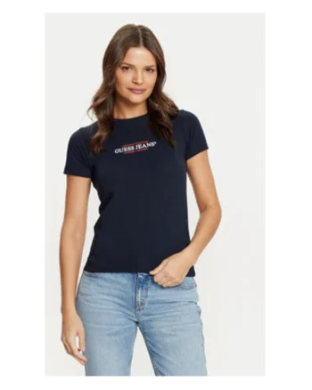 Tricou de bumbac cu decolteu la baza gatului