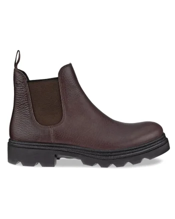 Botine cu glezna joasa barbati  21475401072, Piele naturala, Maro, Maro