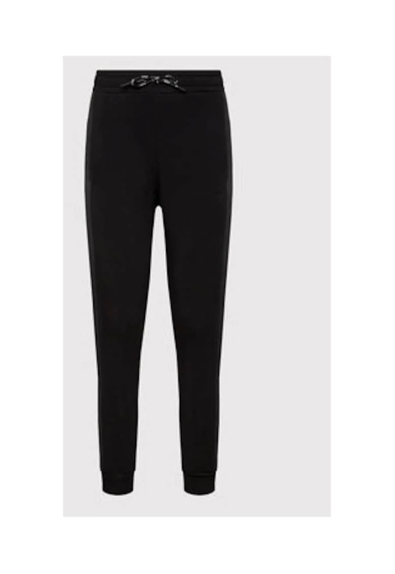 Pantaloni de trening uni cu talie ajustabila