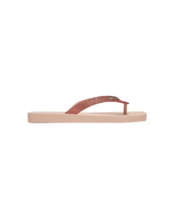 Papuci flip-flop dama  M 35781, Sintetic, Roz