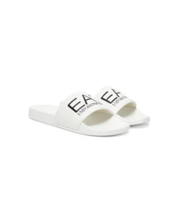 Slapi barbati  Emporio Armani, 7X000108 AF15118, Sintetic, Alb, Alb