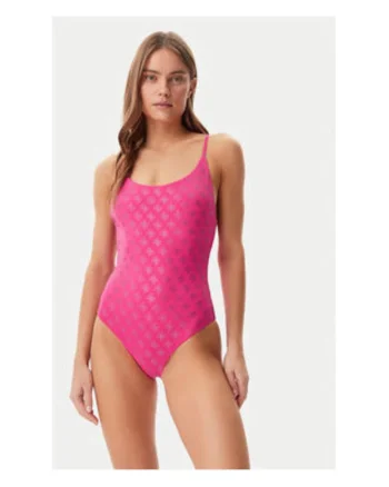 Costum de baie intreg, roz aprins