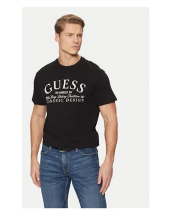 Tricou din bumbac cu imprimeu text si logo