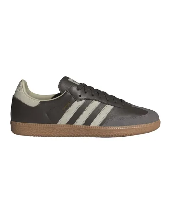 Pantofi sport din piele Samba OG, Negru stins/Bej deschis