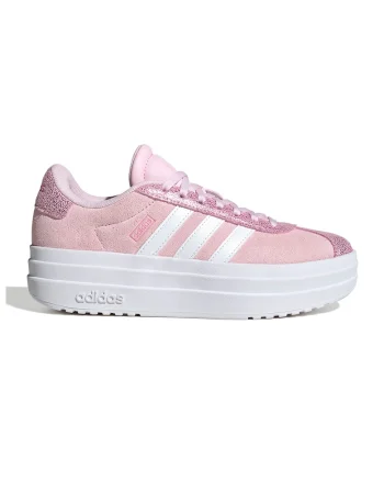Pantofi sport din piele intoarsa cu garnituri din piele ecologica, Alb/Roz deschis