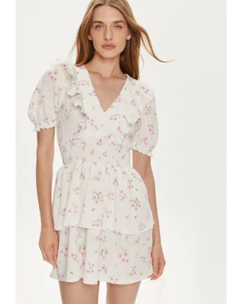 Rochie dama,  72359, Poliester, Ecru