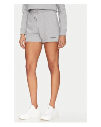 Pantaloni scurti din bumbac organic cu snur