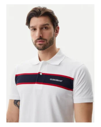 Tricou cu guler polo din bumbac