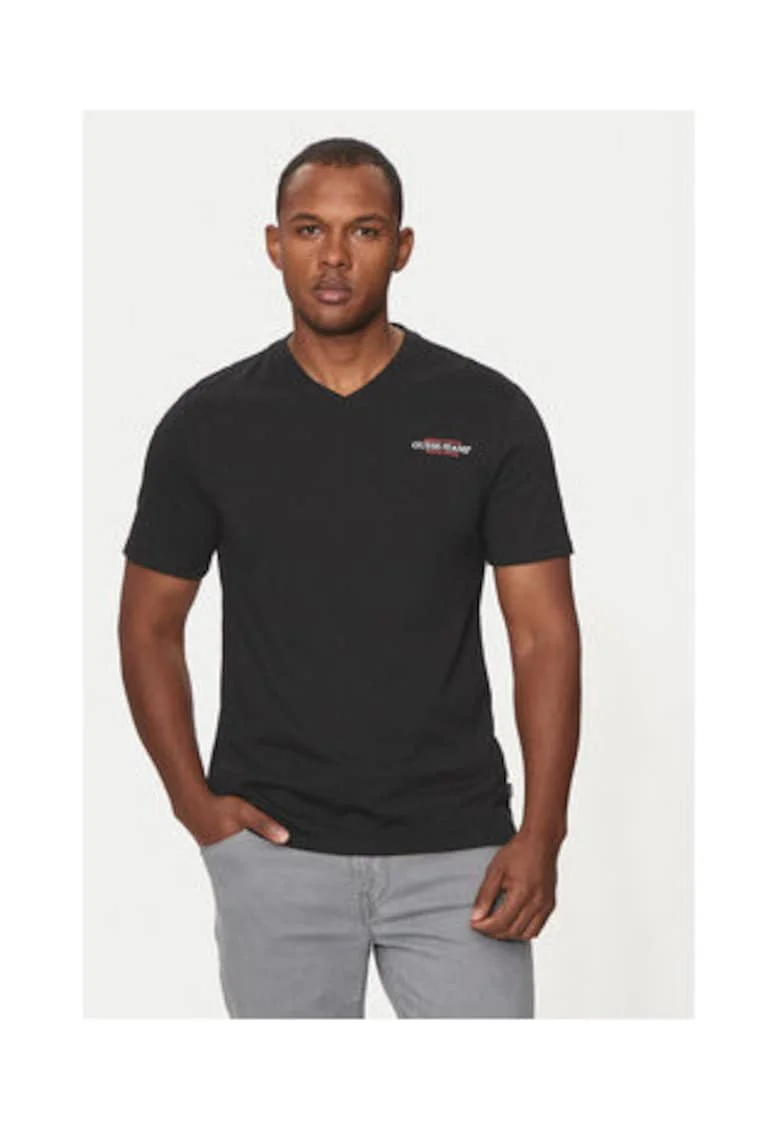 Tricou cu decolteu in v,