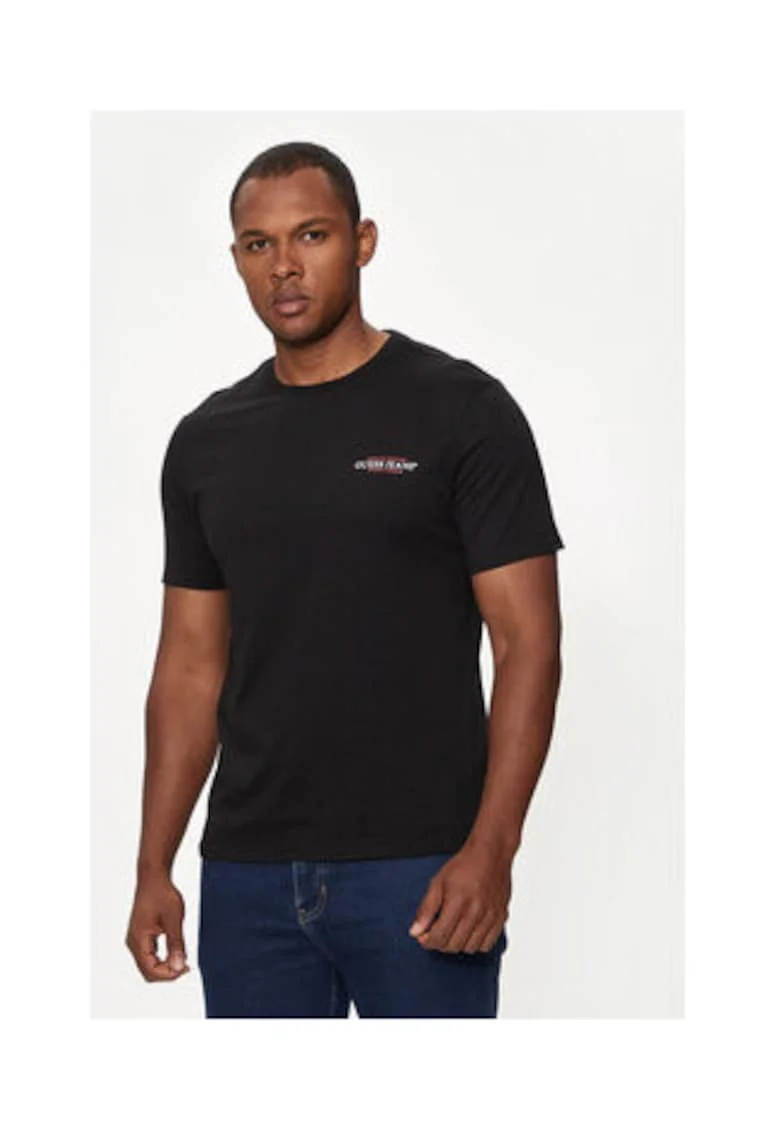 Tricou din bumbac cu logo discret