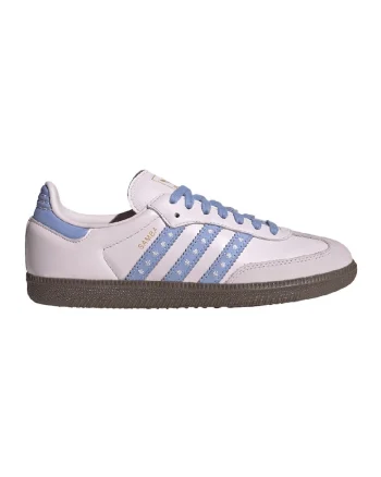 Pantofi sport din piele si piele intoarsa Samba OG, Lila/Roz pal