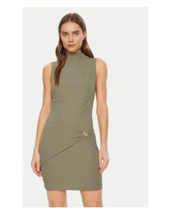 Rochie din amestec de modal, fara maneci