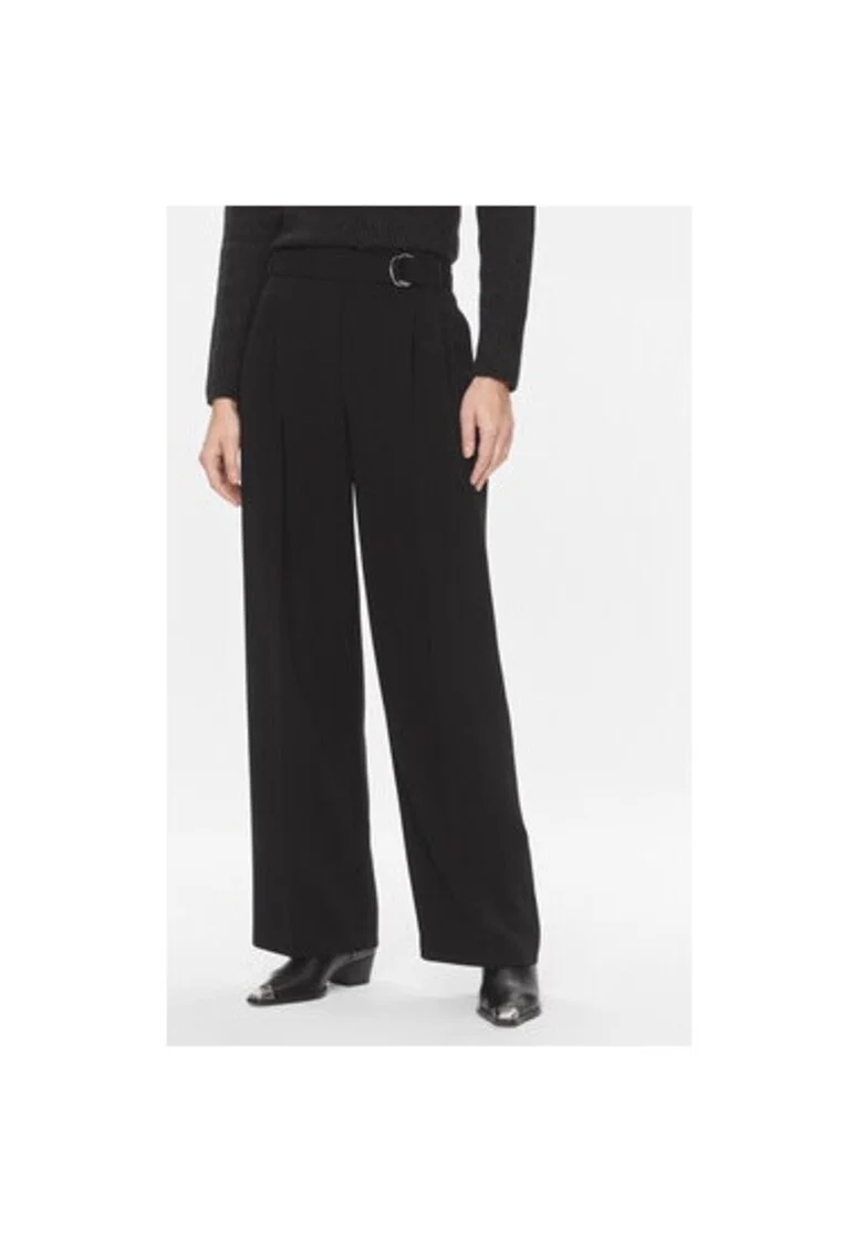 Pantaloni dama,  302898640, Negru