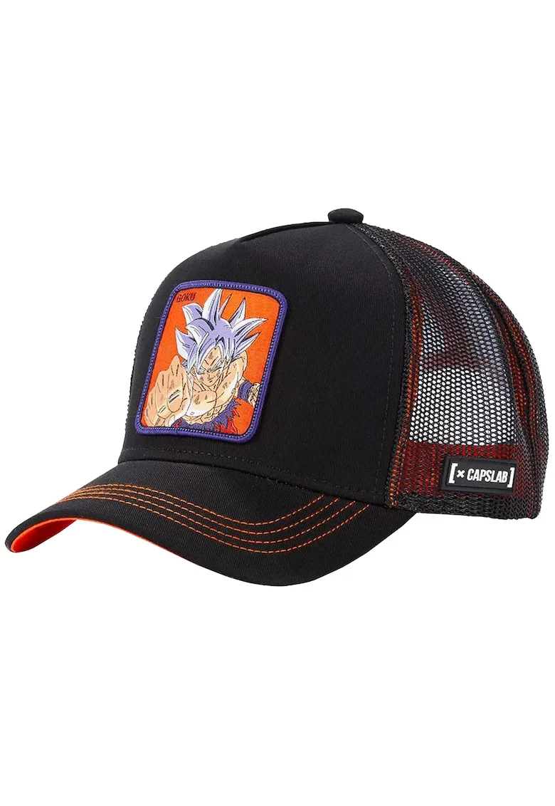 Sapca baseball pentru barbati,  Dragon Ball Super Goku trucker Cap CL-DBS-1-ULT2, Negru, One size