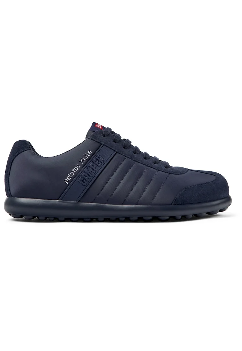 Pantofi sport cu garnituri de piele intoarsa Pelotas XL 26727, Albastru inchis
