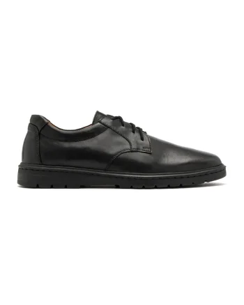 Pantofi uni de piele Liam 1, Negru