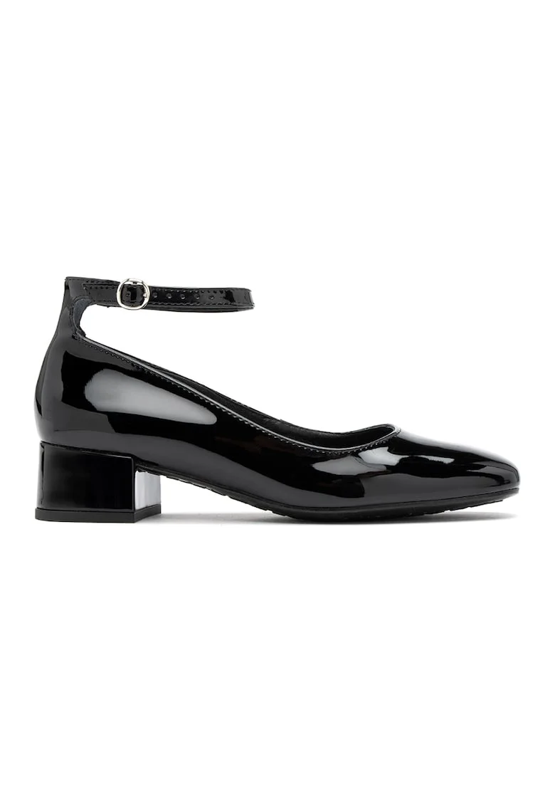Pantofi de piele ecologica Sophie, Negru