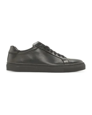 Pantofi sport de piele Dillon, Negru