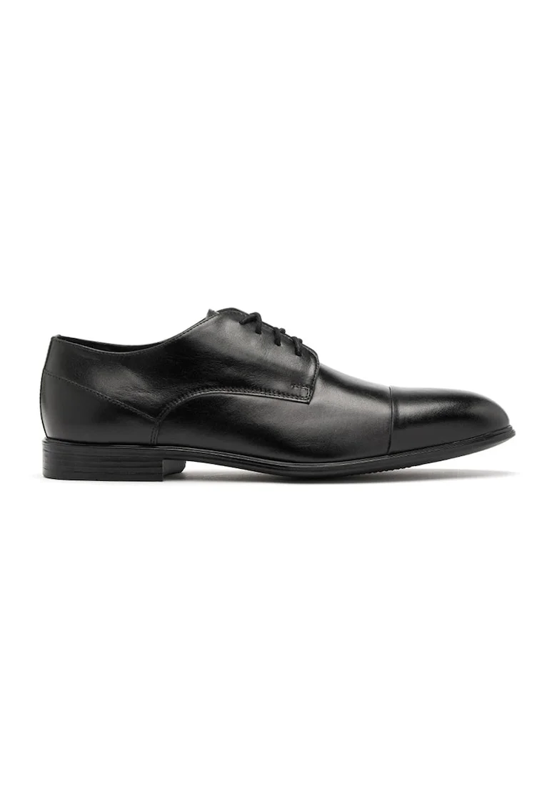Pantofi derby de piele Matthew, Negru