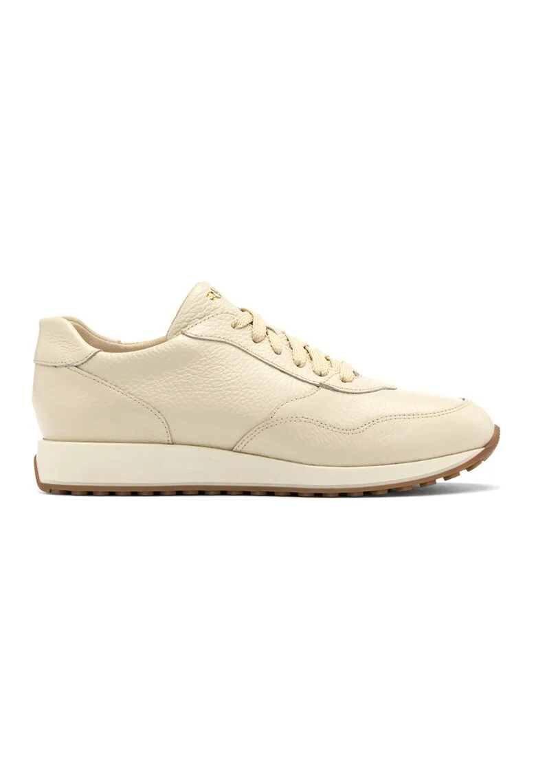 Pantofi de piele Patty, Crem