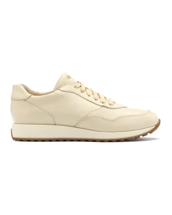 Pantofi de piele Patty, Crem
