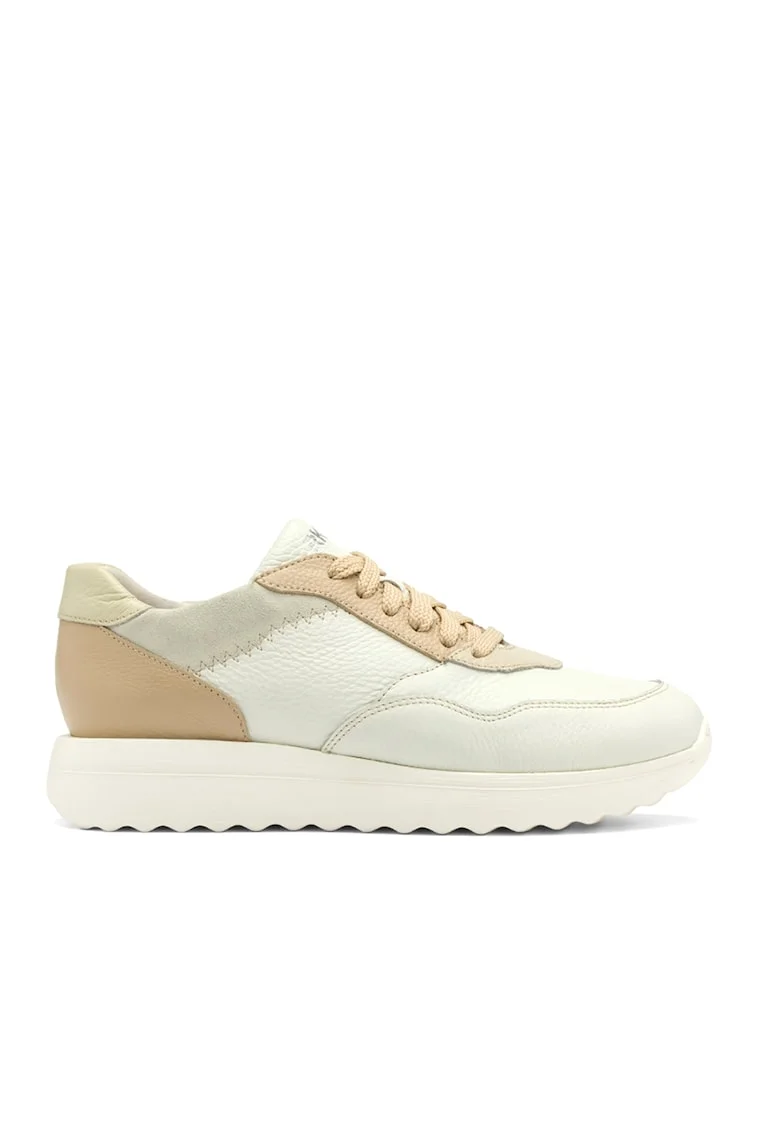 RYLKO, Pantofi de piele Patty, Alb fildes