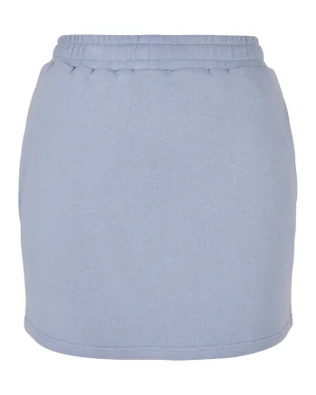 Fusta mini dreapta cu buzunare laterale Viola, Albastru lavanda