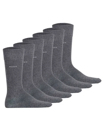 Set de sosete lungi - 6 perechi 13739, Gri