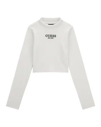 Bluza cu striatii si logo brodat, Alb murdar