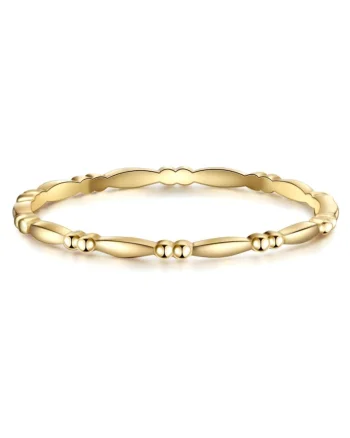 Inel placat cu aur de 14K