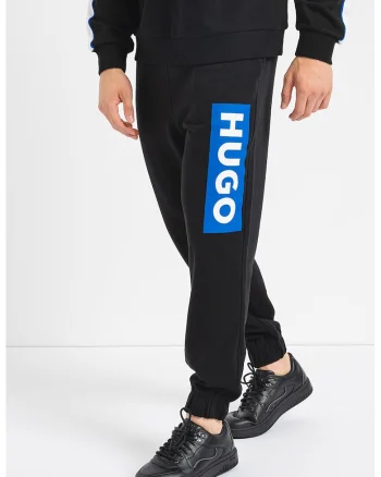 Pantaloni de trening relaxed fit Nuram, Negru
