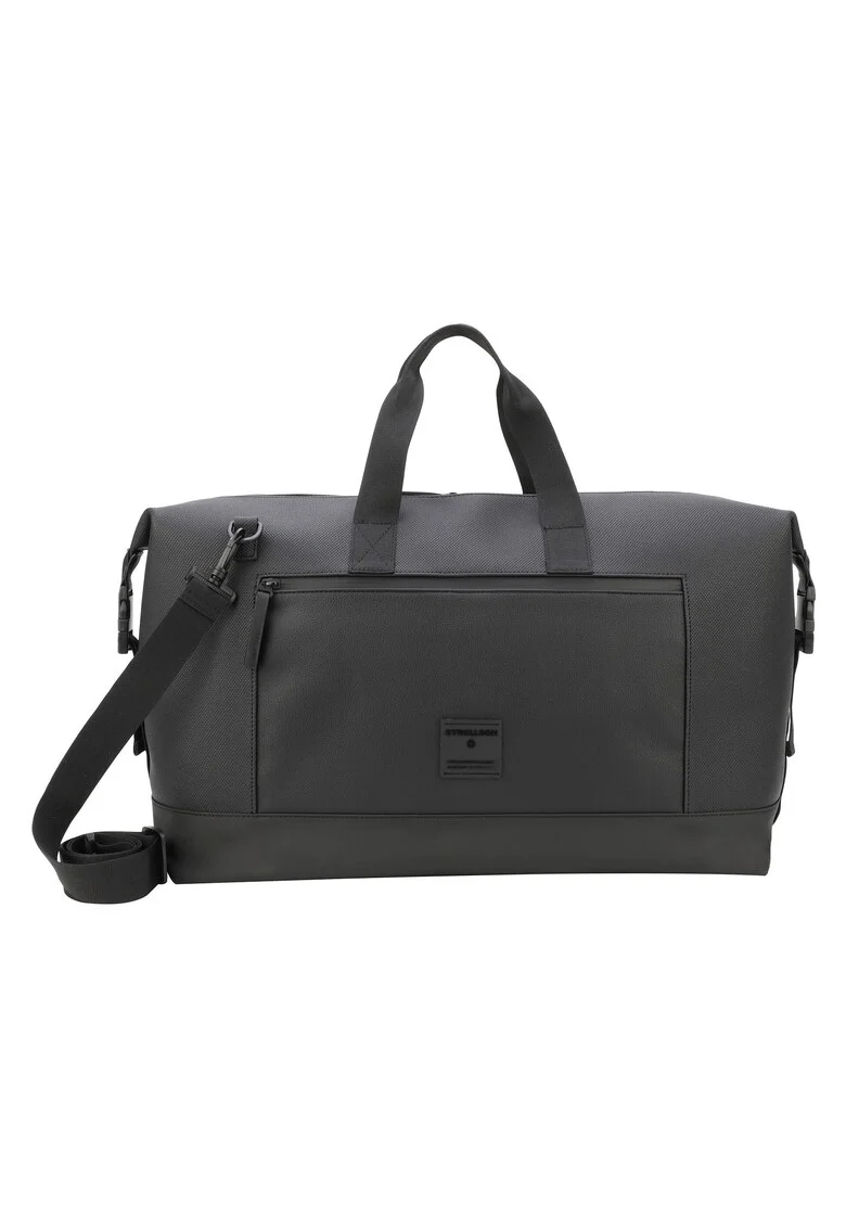 Geanta duffle de piele ecologica Landon, Maro nisip