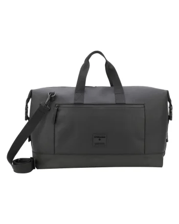 Geanta duffle de piele ecologica Landon, Maro nisip